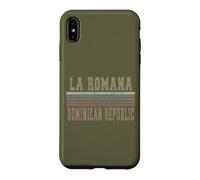 Custodia per iPhone XS Max Retro La Romana Repubblica Dominicana