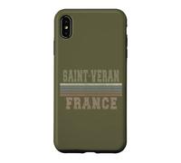 Custodia per iPhone XS Max Retro Saint-Veran Francia