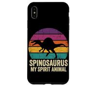 Custodia per iPhone XS Max Retro Tramonto Spinosaurus My Spirit Animal