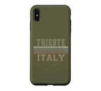 Custodia per iPhone XS Max Retro Trieste Italia