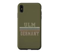 Custodia per iPhone XS Max Retro Ulm Germania