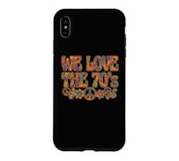 Custodia per iPhone XS Max Retro We Love The 70s Groovy grafica psichedelica