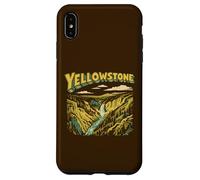 Custodia per iPhone XS Max Retro Yellowstone National Park Vintage Style Classic