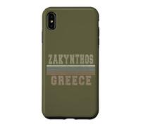 Custodia per iPhone XS Max Retro Zakynthos Grecia