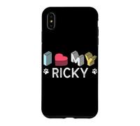 Custodia per iPhone XS Max Ricky Nome cane personalizzato Ricky Pet Lover
