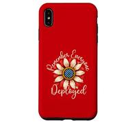 Custodia per iPhone XS Max Ricorda tutti schierati - Truppe di supporto del Venerdì ROSSO