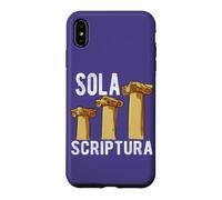 Custodia per iPhone XS Max Riforma protestante cristiana Sola Scriptura Teologia