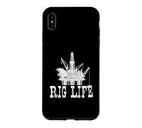 Custodia per iPhone XS Max Rig Life - Perforazione a collo grezzo per lavoratori del giacimento petrolifero
