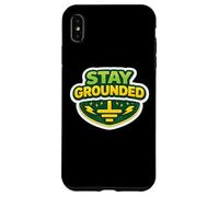 Custodia per iPhone XS Max Rimanere Grounded Divertente Elettricista Giochi di parole Scherzo Dire Divertente