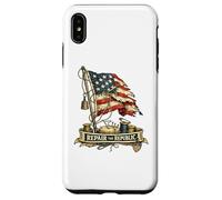 Custodia per iPhone XS Max Riparare la bandiera americana della Repubblica