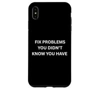 Custodia per iPhone XS Max Risolvi i problemi che non sapevi Funny Programmer IT
