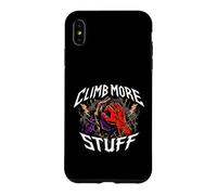 Custodia per iPhone XS Max Rock Climber Bouldering CLIMB MORE STUFF