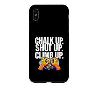 Custodia per iPhone XS Max Rock Climbing Bouldering Chalk Up Climb Hands