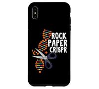 Custodia per iPhone XS Max Rock Paper Crispr DNA Biologo Ingegneria Genetica Scienza
