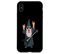 Custodia per iPhone XS Max Rock Wizard - Chitarrista divertente grafica giocoso vibrante