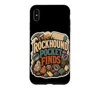 Custodia per iPhone XS Max Rockhound Pocket Finds umorismo geologia