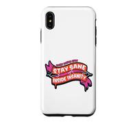 Custodia per iPhone XS Max Rocky Horror Show Stay Sane Inside Insanity Columbia Citazione