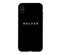 Custodia per iPhone XS Max Rolfers Design/Rolfing Principianti Moderno, Font Contemporaneo