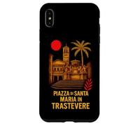 Custodia per iPhone XS Max Roma Piazza di Santa Maria in Trastevere Quartieri Romani