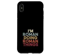 Custodia per iPhone XS Max Roman Name Roman Personalized Name First Given