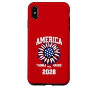 Custodia per iPhone XS Max Ron Paul Thomas Massie Election 2028 President American Flag