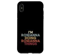 Custodia per iPhone XS Max Roseanna Name Roseanna Personalized Name First Given