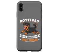 Custodia per iPhone XS Max Rotti Dad, come un normale papà solo più figo - Rottweiler Dog