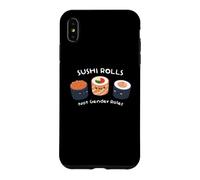 Custodia per iPhone XS Max Ruoli sushi invece dei ruoli di genere contro gli stereotipi
