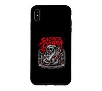 Custodia per iPhone XS Max Sacro Cobra Serpente Tempio Heavymetal Viper