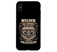 Custodia per iPhone XS Max Saldatore Vintage Essere Bello Per Le Persone Che Pensano Di Conoscere Lavoro