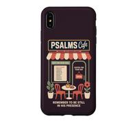 Custodia per iPhone XS Max Salmi cristiani Caffè Fede Caffè Scrittura Preghiera