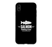 Custodia per iPhone XS Max Salmon Fishing Crew River Hunter
