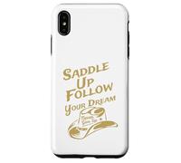 Custodia per iPhone XS Max Salta in sella e segui il tuo sogno non moll