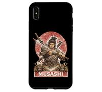 Custodia per iPhone XS Max Samurai Guerriero Musashi, Giapponese Sword Fighter