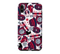 Custodia per iPhone XS Max San Lorenzo de Almagro - Dale Ciclon Pattern Design