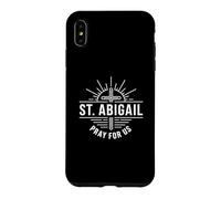 Custodia per iPhone XS Max Santa Abigail prega per noi patrono cattolico degli apicoltori