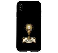 Custodia per iPhone XS Max Santa Comunione Consacrazione Messa Latina Cattolica