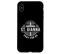 Custodia per iPhone XS Max Santa Gianna Prega Per Noi Santa Patrona Cattolica