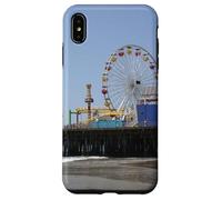 Custodia per iPhone XS Max Santa Monica Pier Ruota panoramica e Rollercoaster