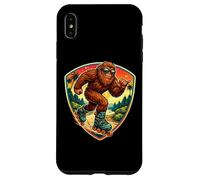 Custodia per iPhone XS Max Sasquatch Rollerblading Big-foot Shaka Roller Blade Amante