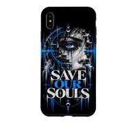 Custodia per iPhone XS Max Save Our Souls - Abbigliamento tecnico in stile techno
