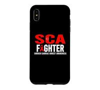 Custodia per iPhone XS Max SCA Awareness Fighter - Consapevolezza improvvisa dell'arresto cardiaco