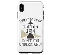 Custodia per iPhone XS Max Scacchi What Part Of 1. d4 d5 2. c4 Gioco Regina Giocatore