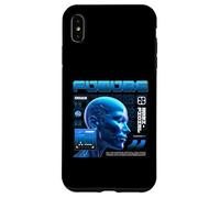 Custodia per iPhone XS Max Sci Fi Future EVA 02 Intelligenza Artificiale Specchio Umanità