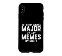Custodia per iPhone XS Max Scienze della nutrizione Major By Day Memes Night Dietetica Studente