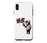 Custodia per iPhone XS Max Scimmia Spruzzare Graffiti Art
