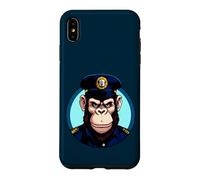 Custodia per iPhone XS Max Scimmie della polizia
