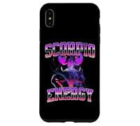 Custodia per iPhone XS Max Scorpione Retro Bootleg Zodiac Graphic