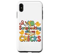 Custodia per iPhone XS Max Scrapbooking con i miei pulcini Chicken Craft Hobby