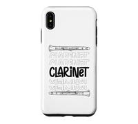 Custodia per iPhone XS Max Scuola Marching Band Clarinetto Suonatore Love Clarinettista Orgoglio